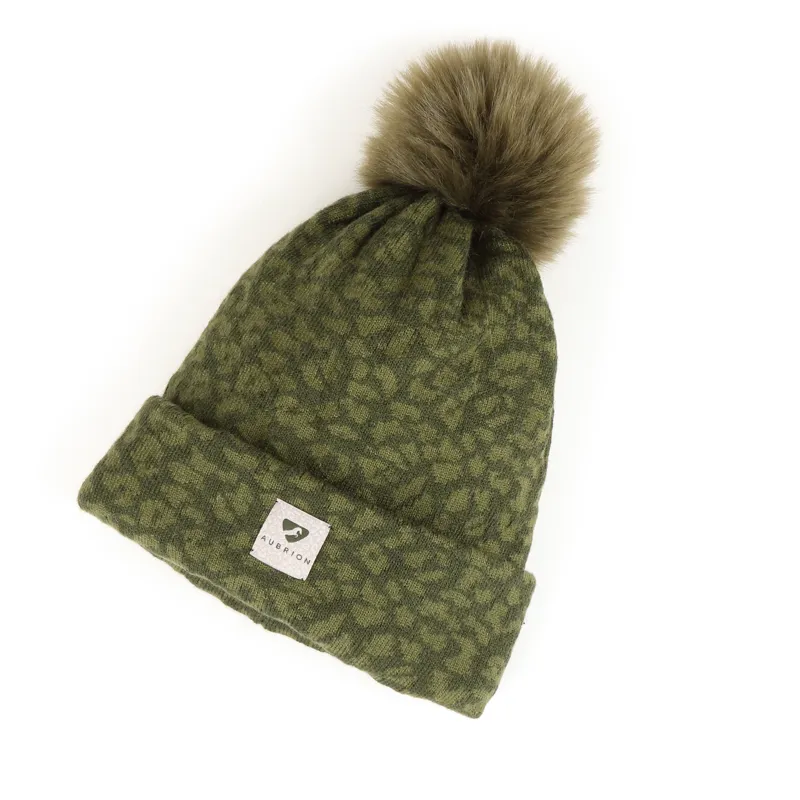 Aubrion Fleece Lined Bubble Hat Green